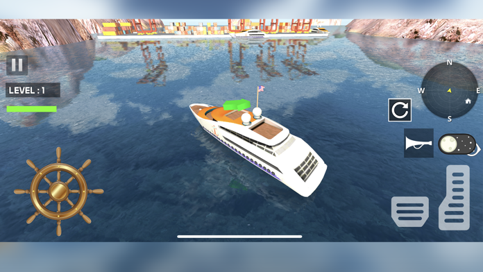 Screenshot 2 of Real Ship Simulator Game 3D 