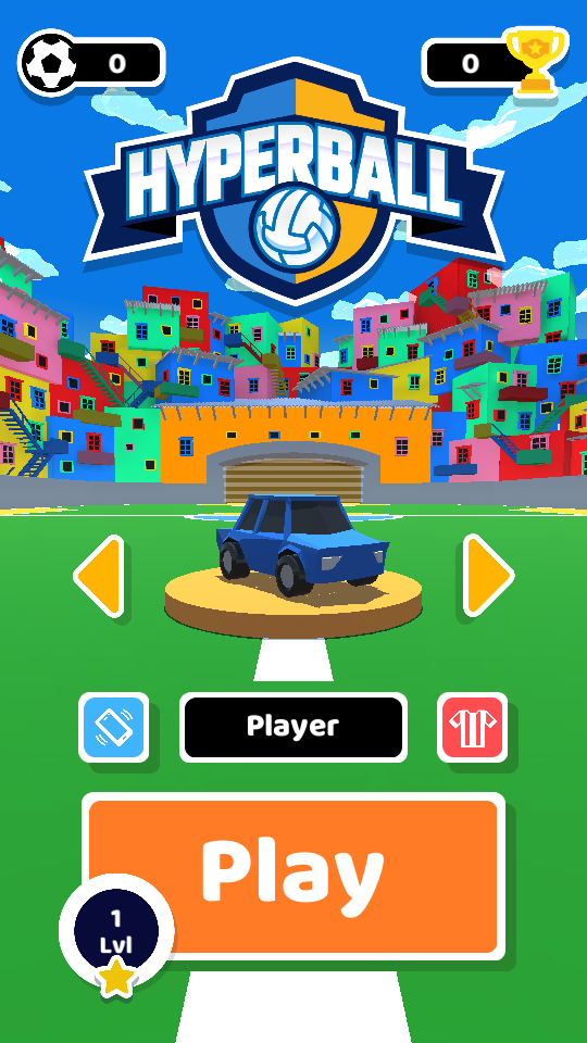 Hyperball Game Screenshot