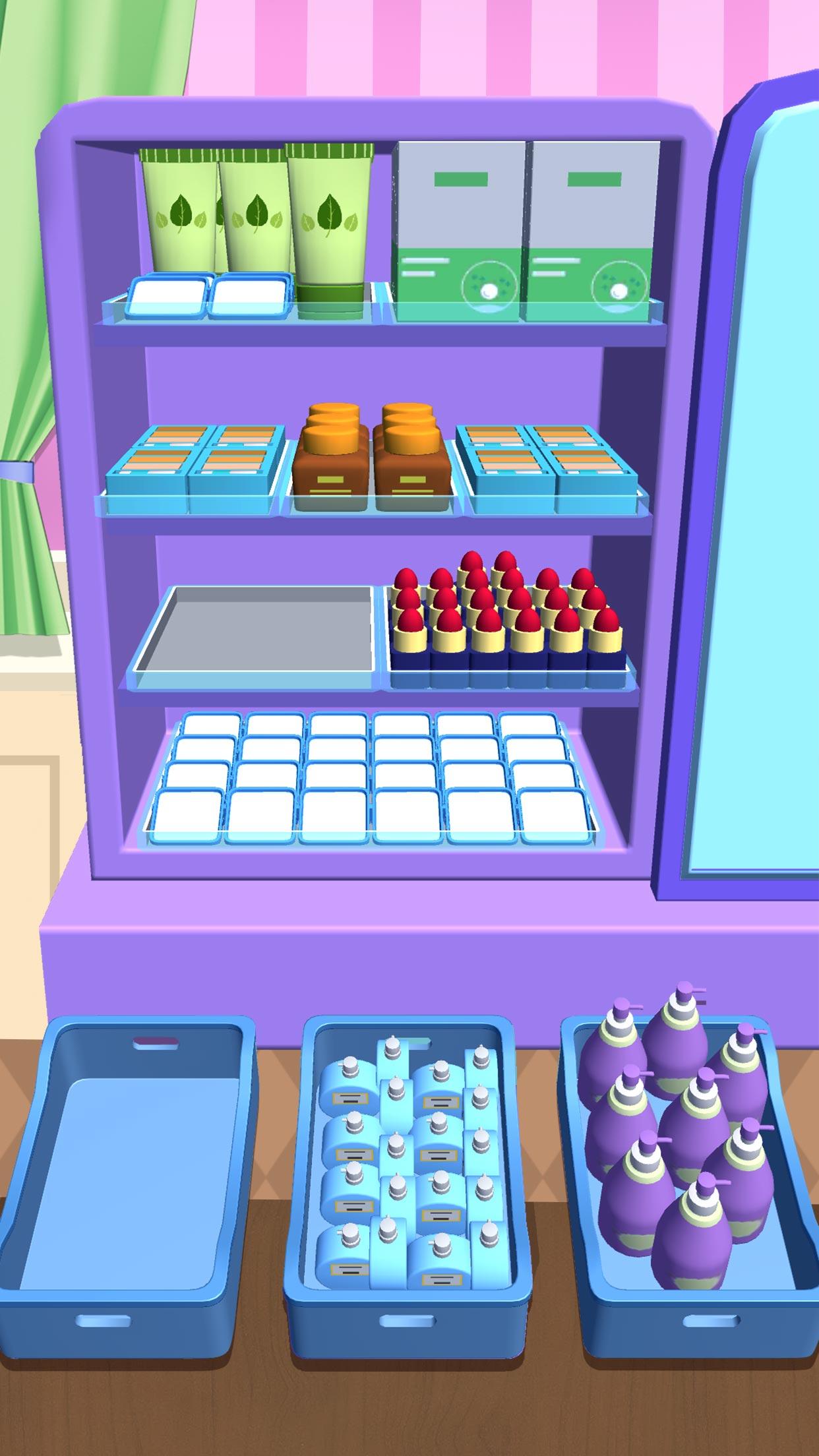 Screenshot of Fill Up Fridge：Organizing Game