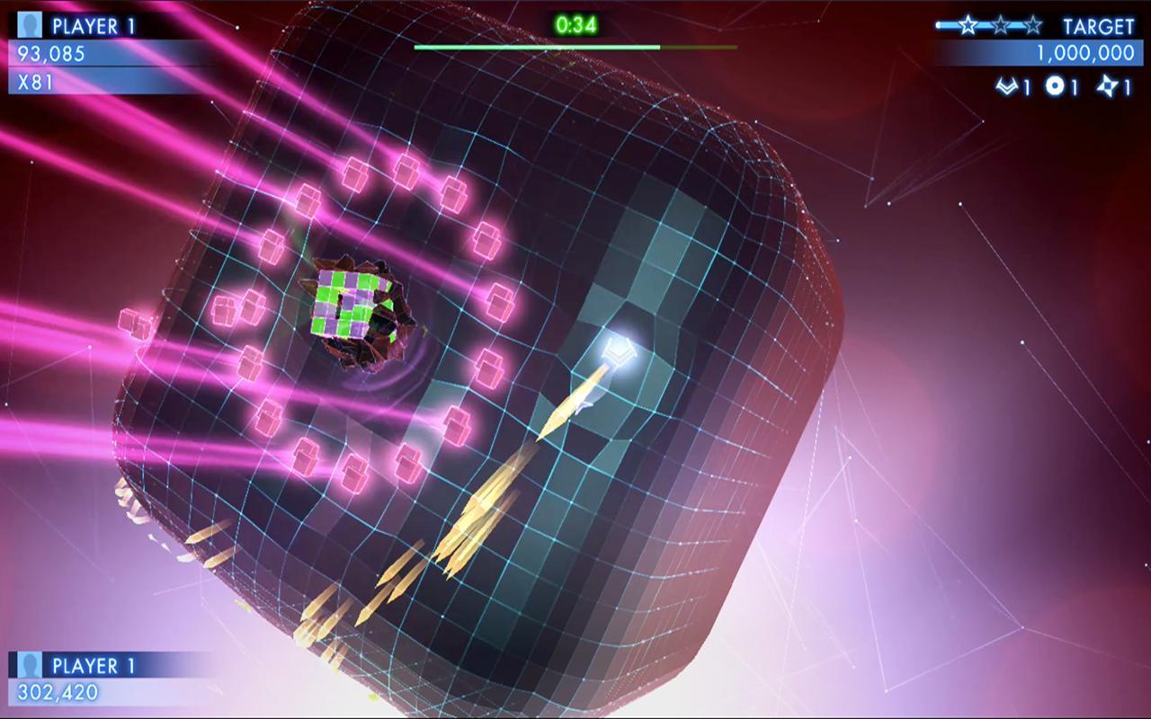 Geometry Wars 3: Dimensions Game Screenshot
