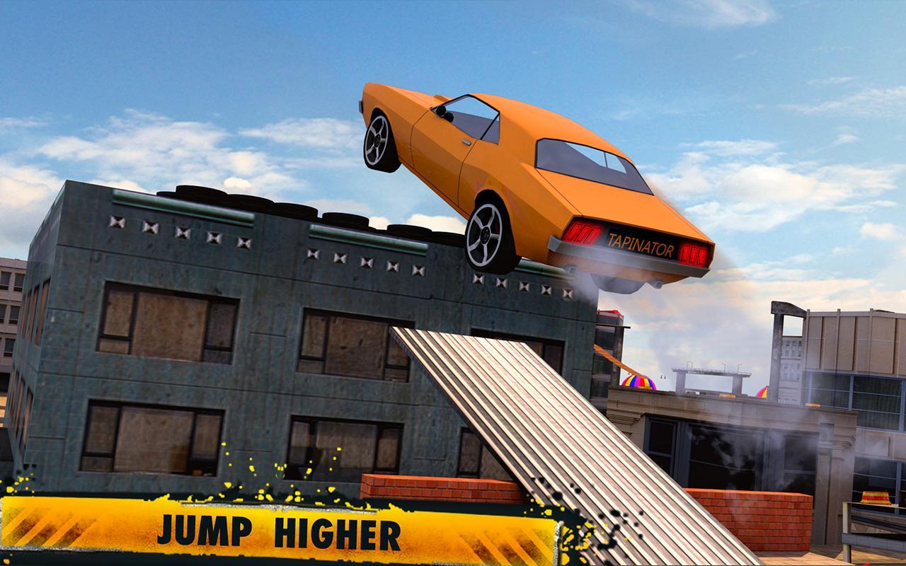 City RoofTop Stunts 2016 Game Screenshot