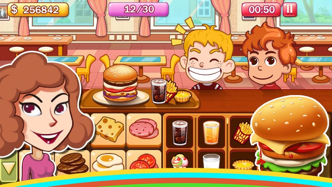 Burger Tycoon 게임 스크린 샷