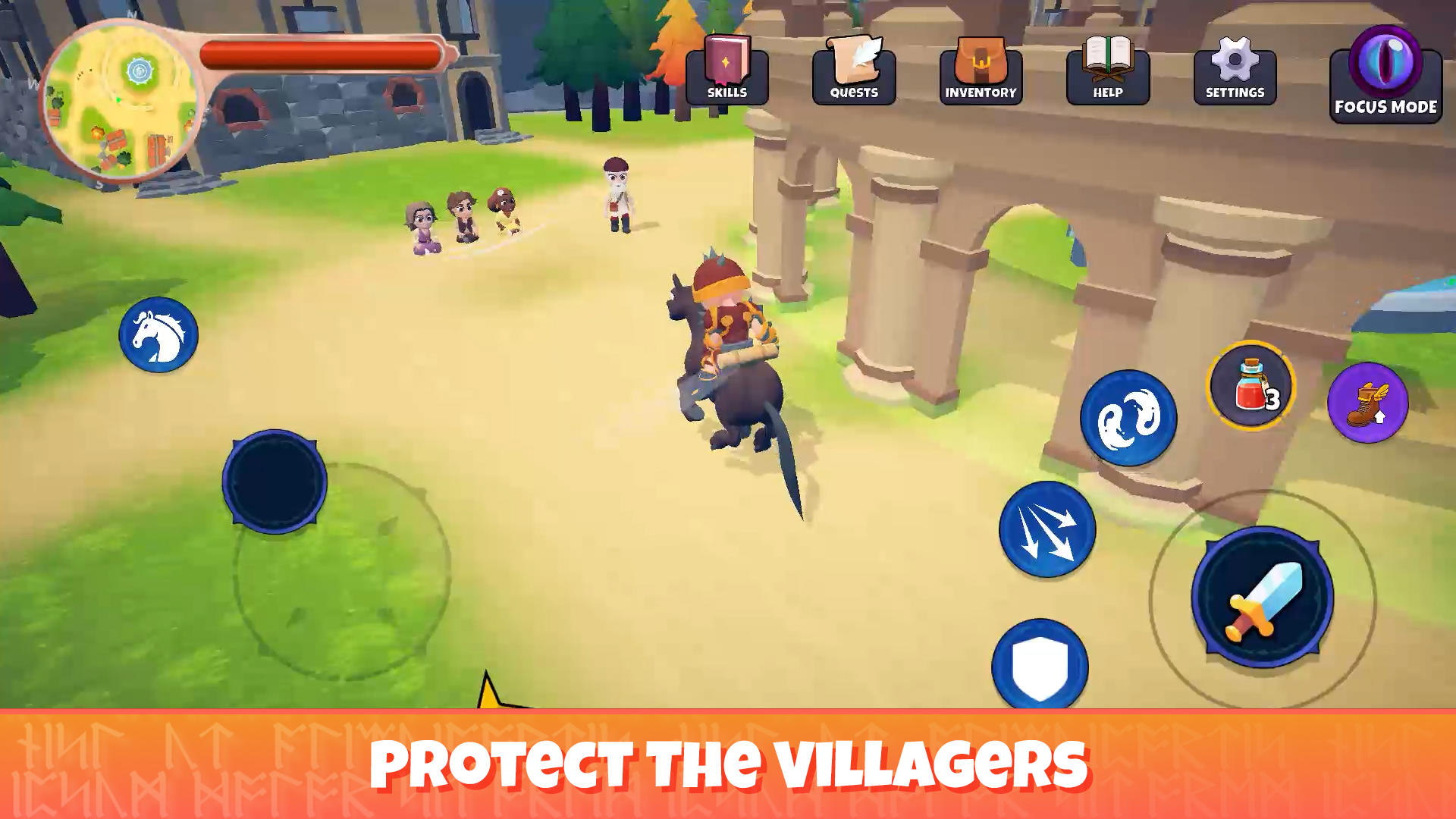 Ring Knight Game Screenshot
