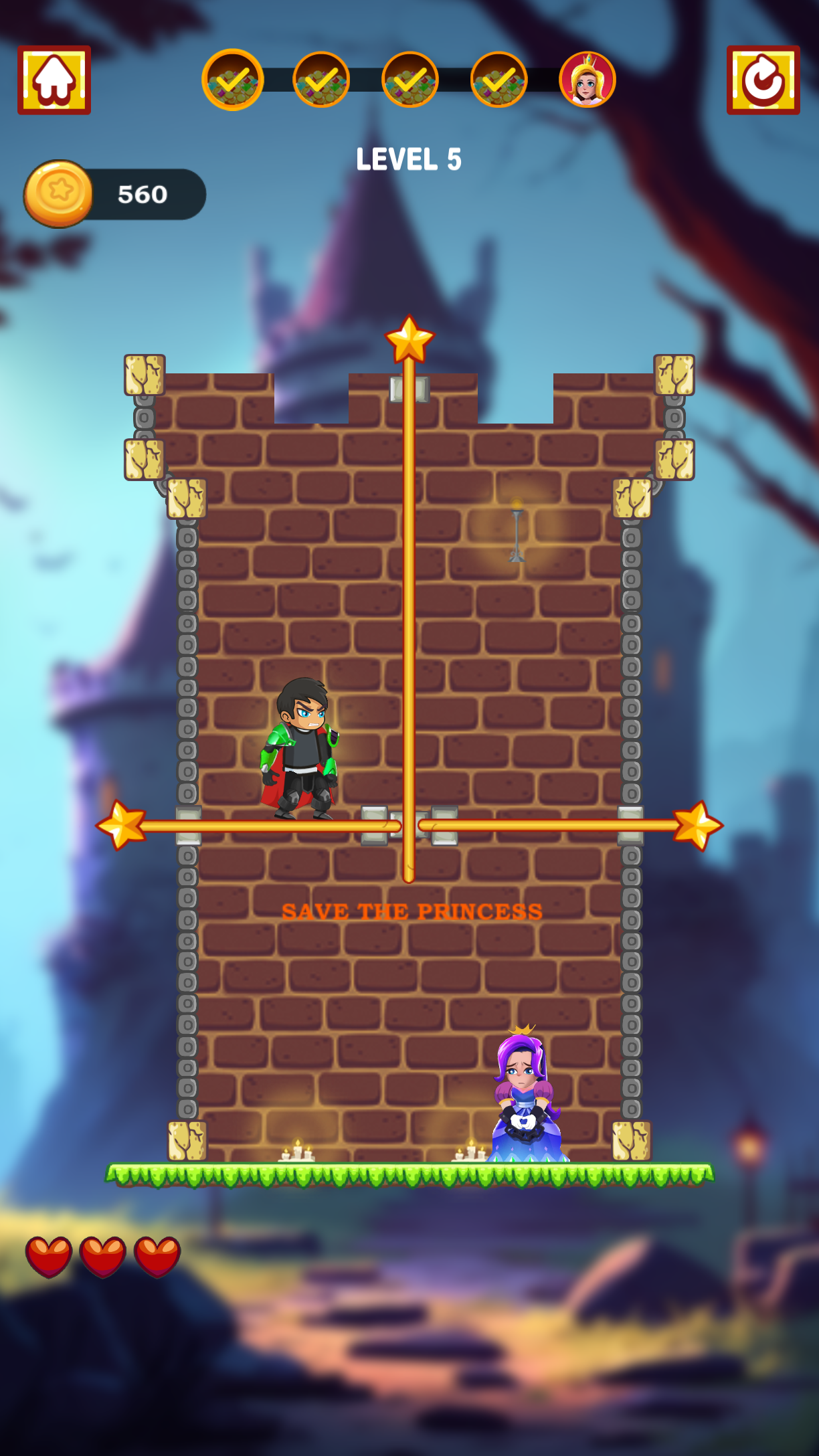 Princess Escape Pin Pull Game android iOS apk download for freeTapTap