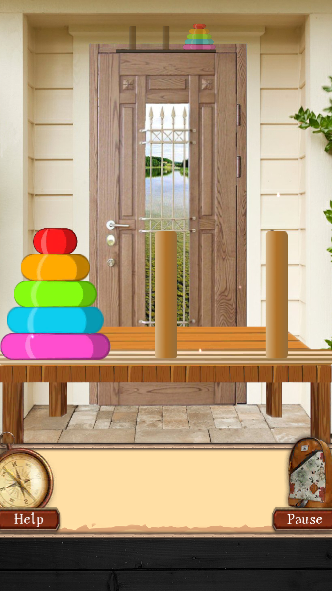 Escape room Puzzle door Game Screenshot