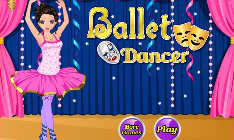 Screenshot of Ballet Dancer - Dress Up Game