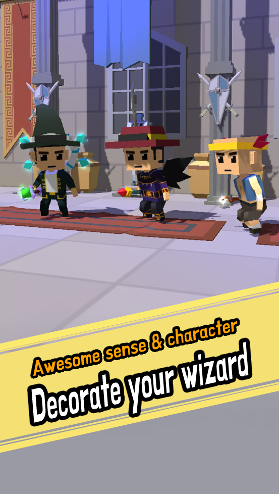 Make a Great Wizard Game Screenshot