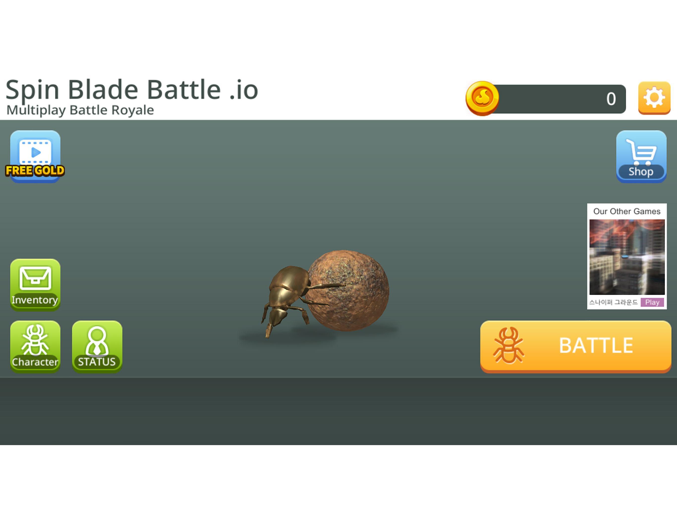 DUNG BEETLE .io - Multiplay Battle Royale Game Screenshot