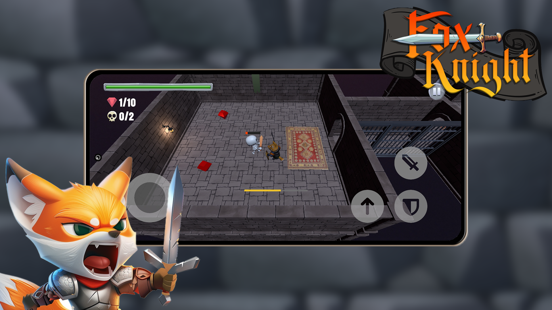 Fox Knight Game Screenshot