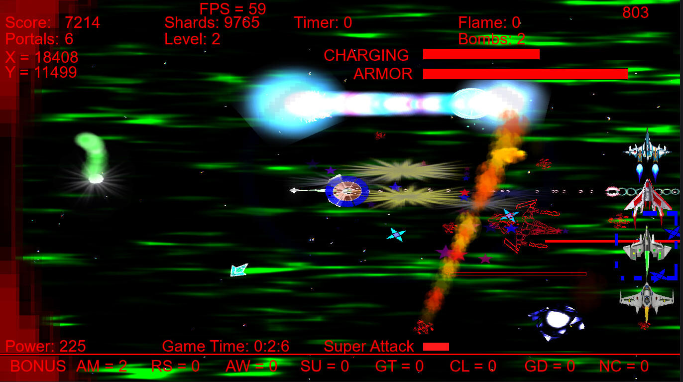 Asteroid King screenshot game