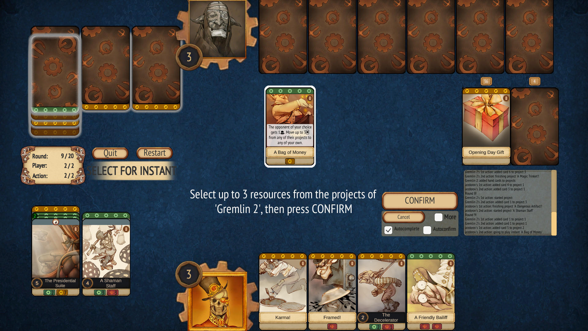 Screenshot 1 of Gremlins, Inc. – Permainan Kad 
