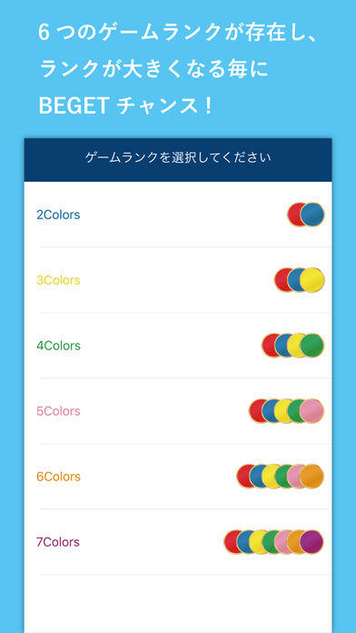 【負けるが勝ち？】少数派に入れば勝利の7Beget Game Screenshot