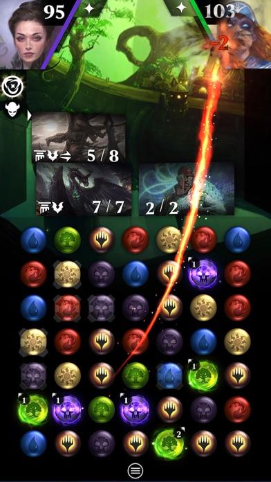 Magic: Puzzle Quest ゲームのスクリーンショット