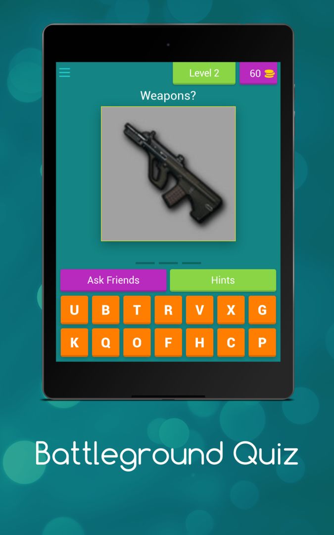 Screenshot of Battleground Quiz