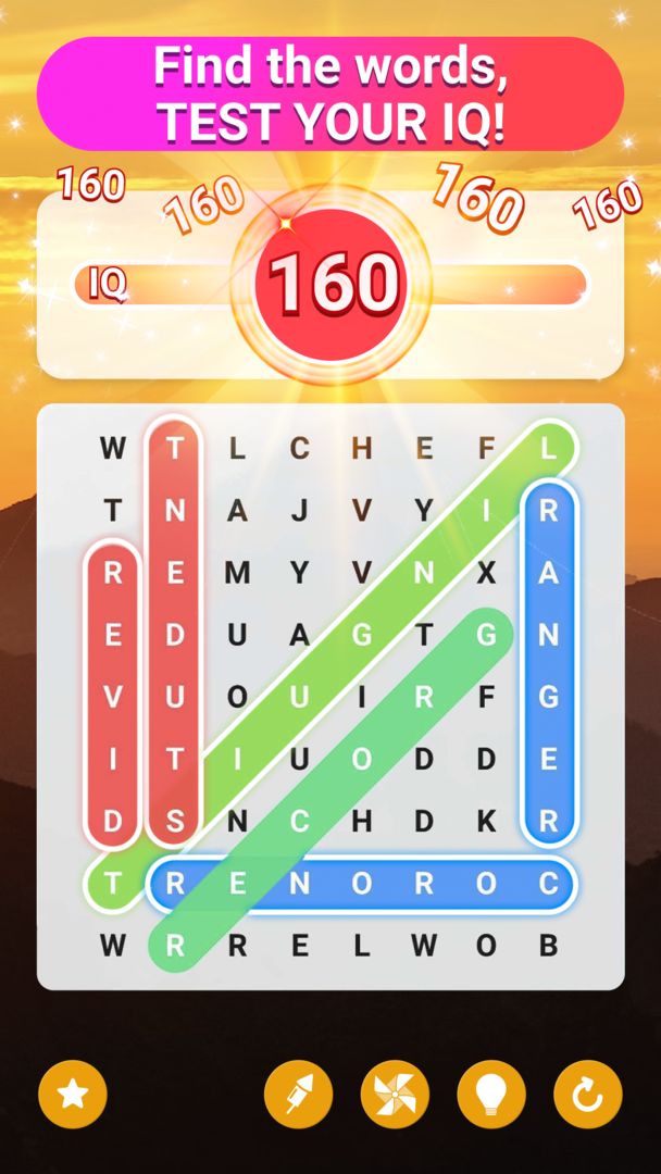 Word Search - Word Puzzle Game 게임 스크린 샷