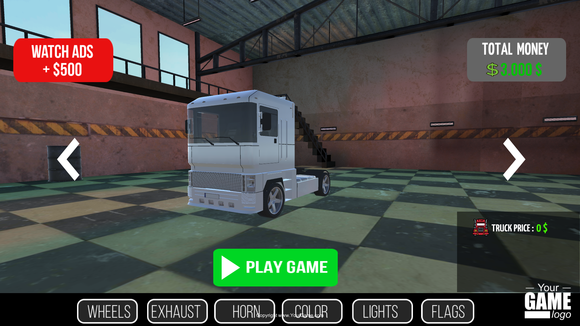 Truck Simulator Driver Game Game Screenshot