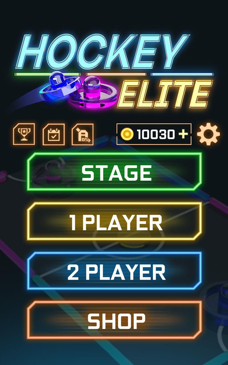 Screenshot of Hockey Elite