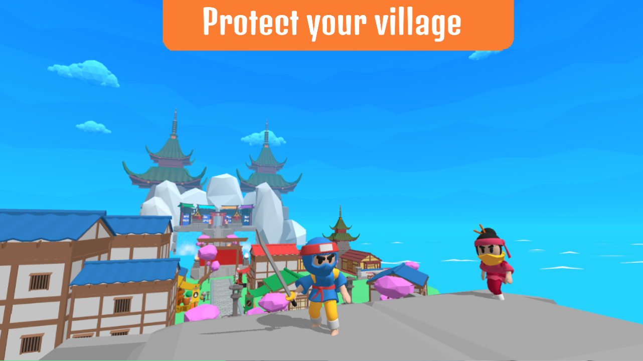 Ninja World Adventure Game Screenshot
