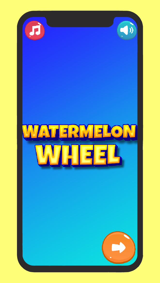Dart Fruit: Watermelon Wheel Game Screenshot