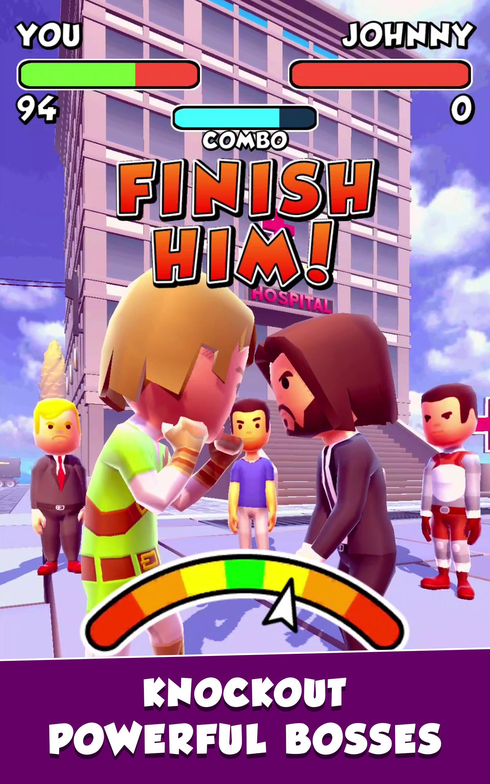 Swipe Fight! Game Screenshot