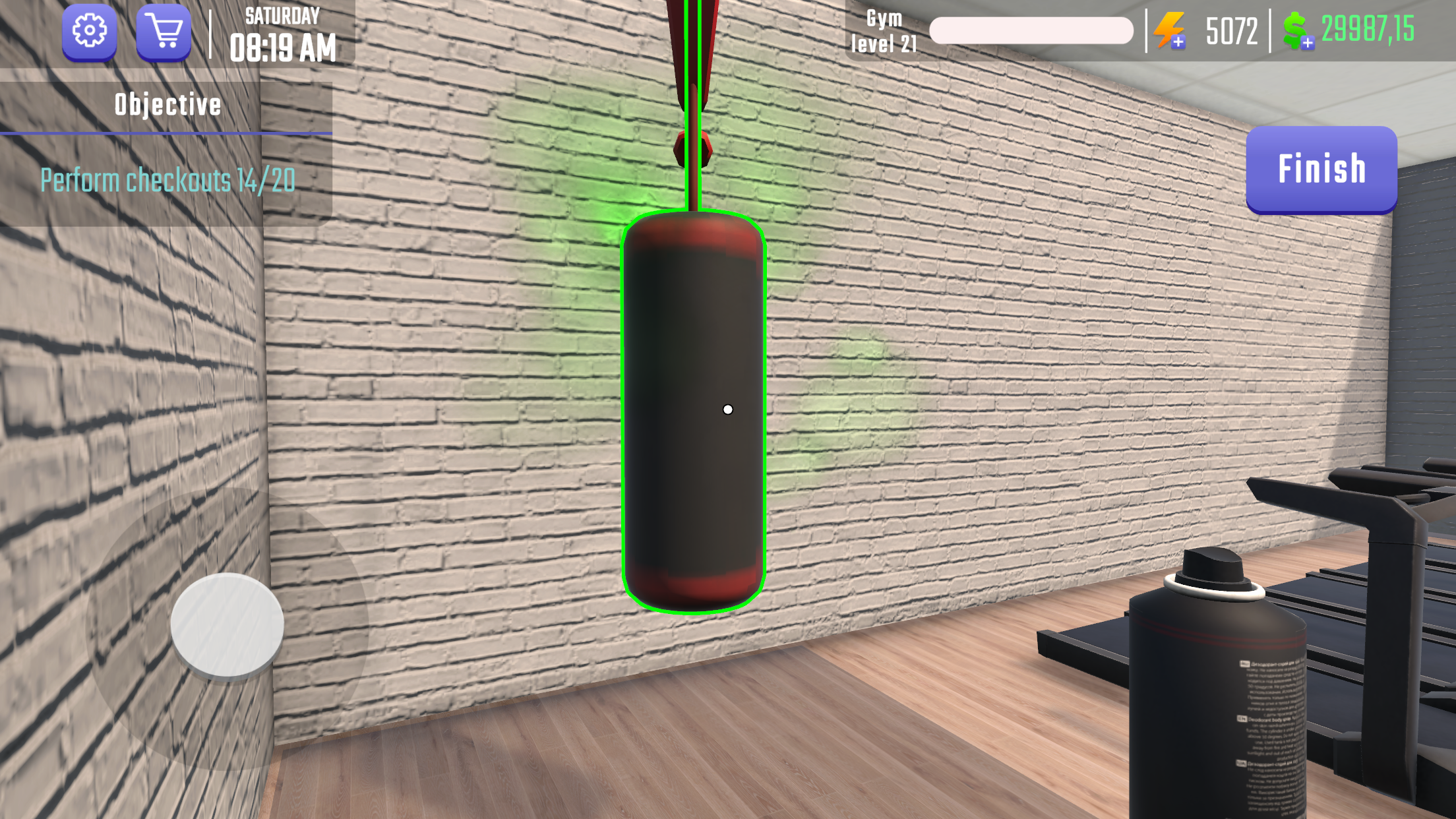 Screenshot of Fitness Gym Simulator Fit 3D