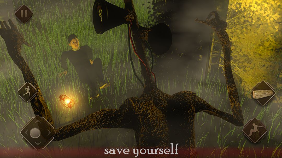 Siren Head SCP 森林生存：恐怖逃脫遊戲遊戲截圖
