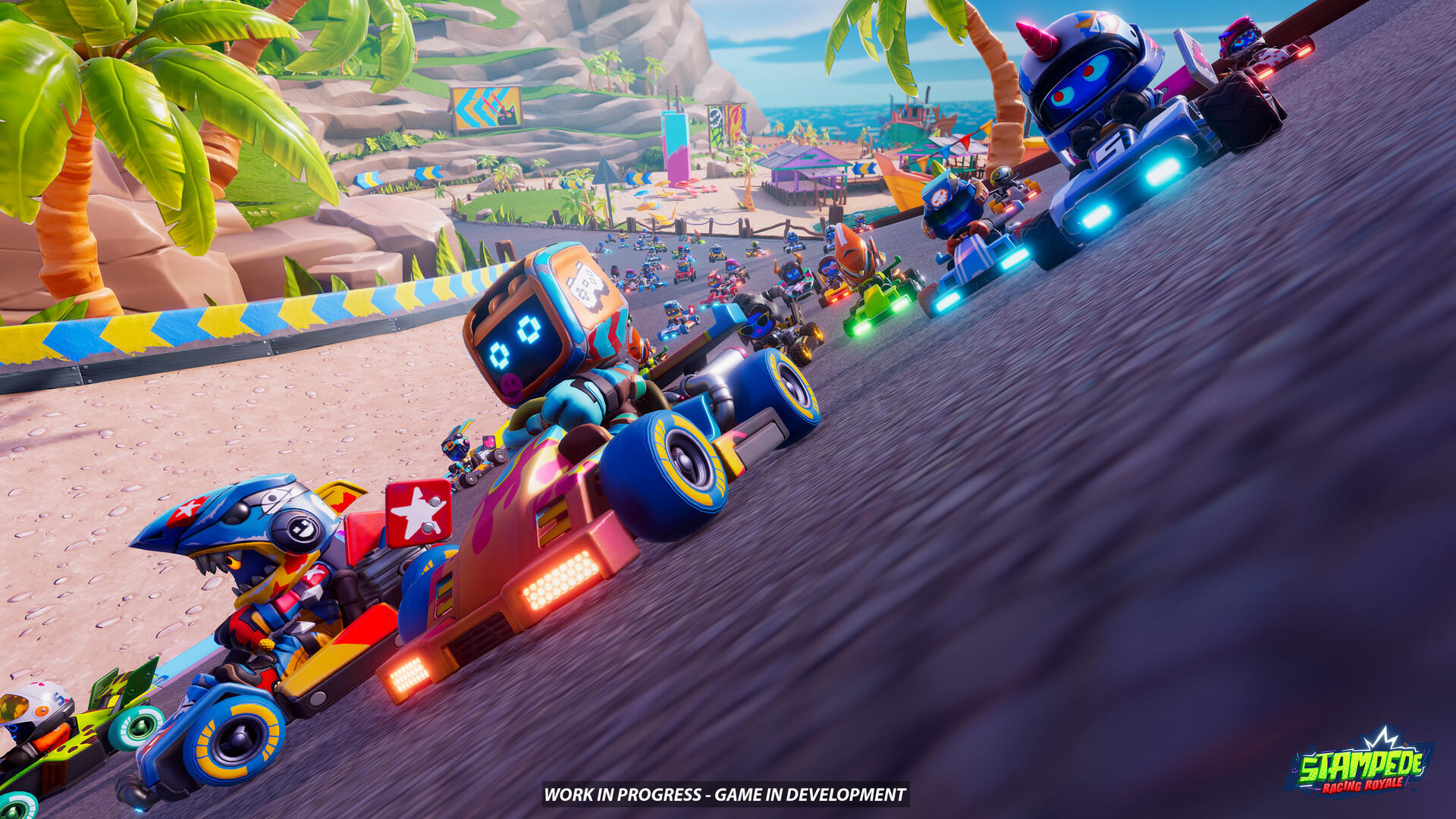 Stampede: Racing Royale 게임 스크린 샷