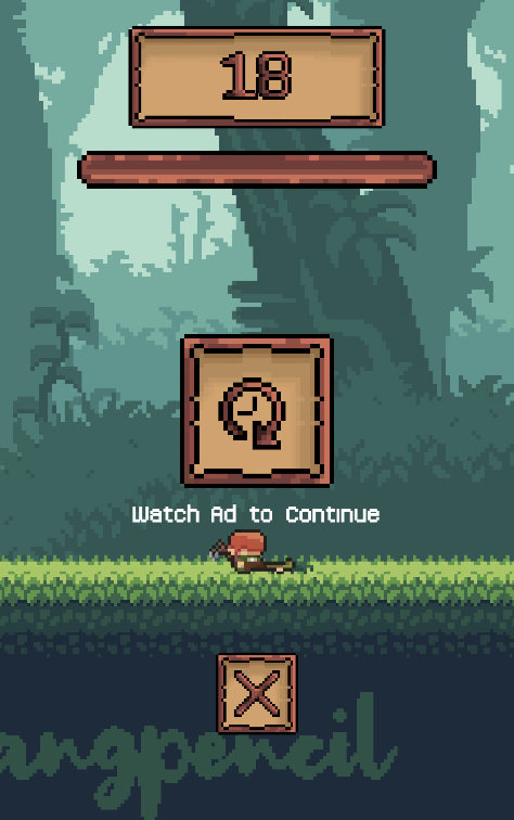 Jungle Run! Game Screenshot