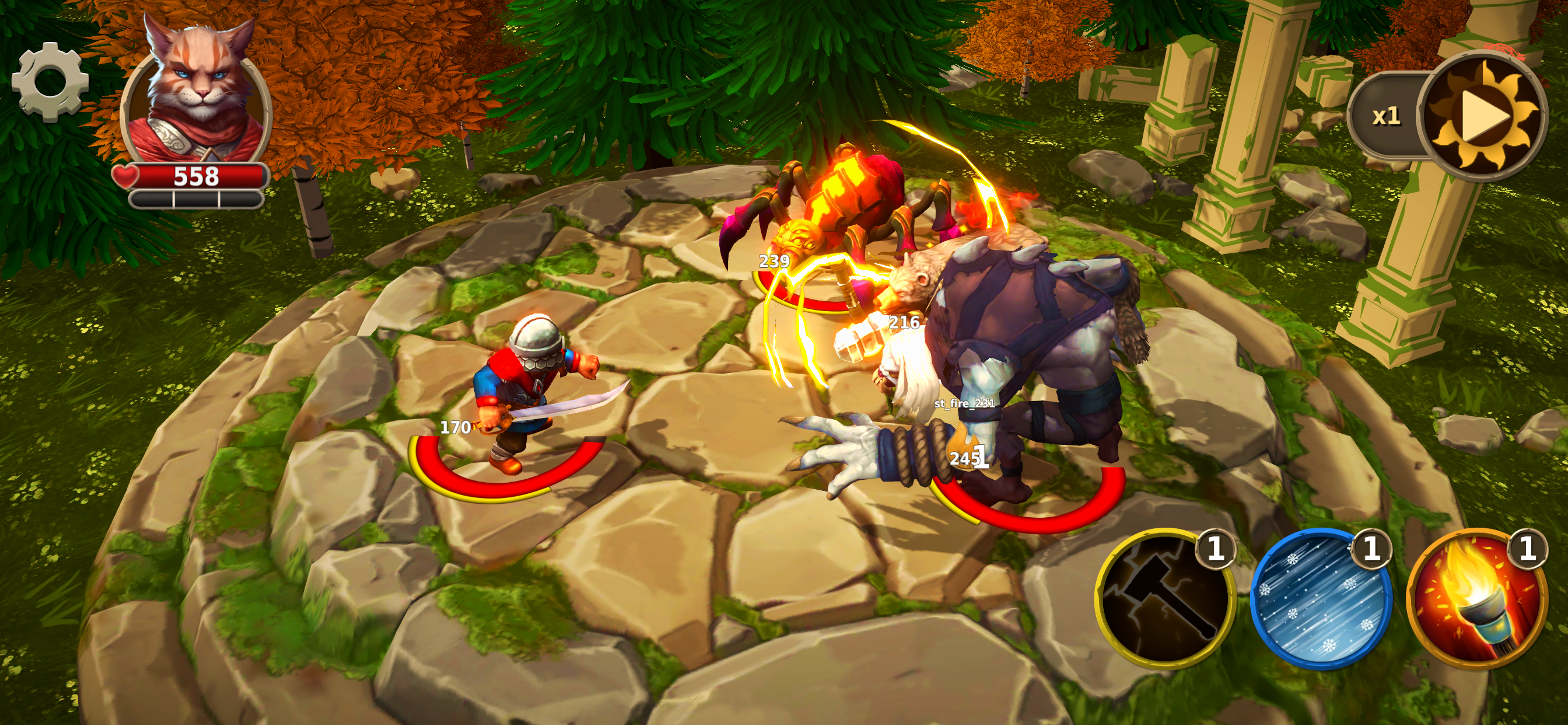 Скриншот игры Cat Viking - Ragnarok Loop