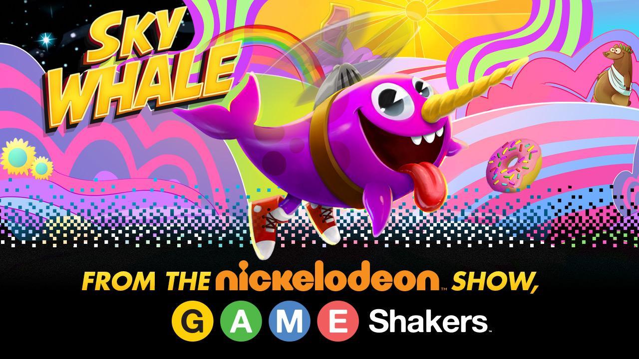 Sky Whale Game Screenshot