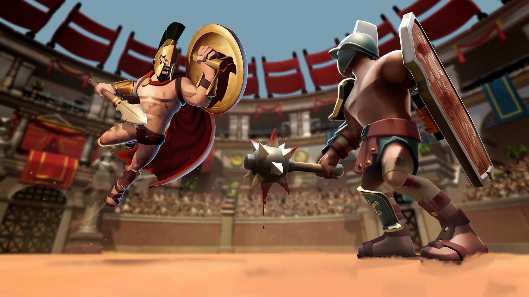 Screenshot of the video of Gladiator The Game