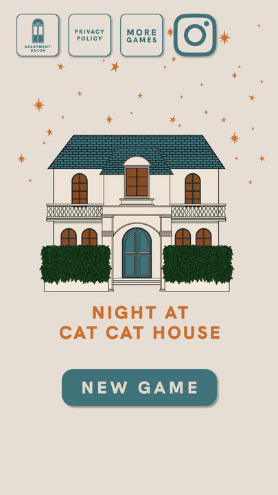 Screenshot 1 of NIGHT AT CAT CAT HOUSE escape 3.0