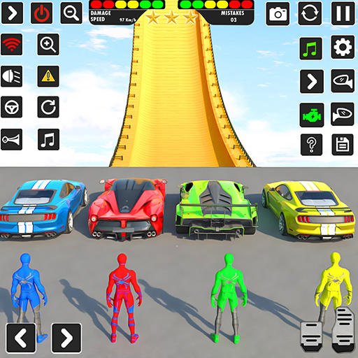 Screenshot of Extreme Formula Stunt Car Game