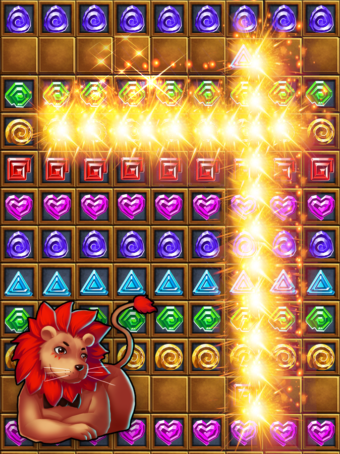 Wonderland OZ Diamond Match Game Screenshot