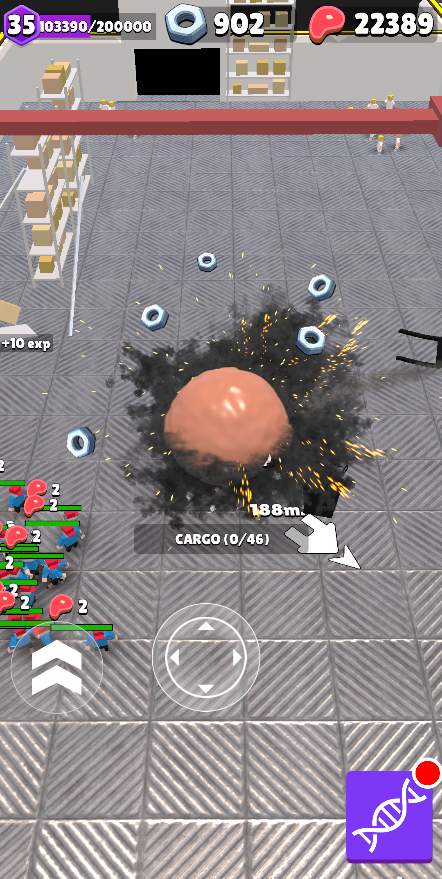 Humanball: Idle RPG Game Screenshot