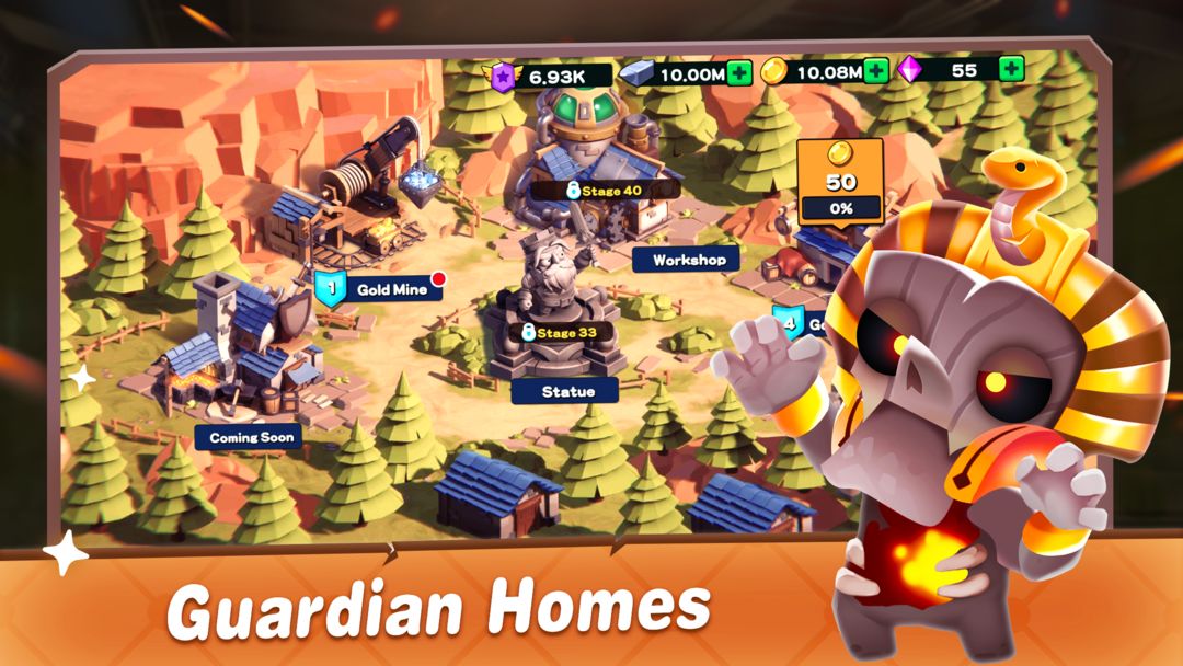 Battle Towers-Tower Defense TD ภาพหน้าจอเกม