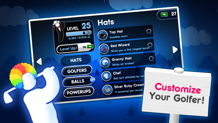 Super Stickman Golf 2 게임 스크린샷