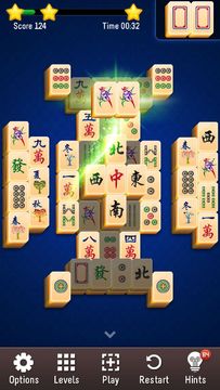 Mahjong Solitaire Game Screenshot