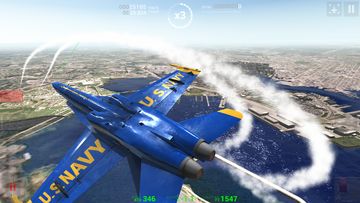 Blue Angels: Aerobatic Flight Game Screenshot