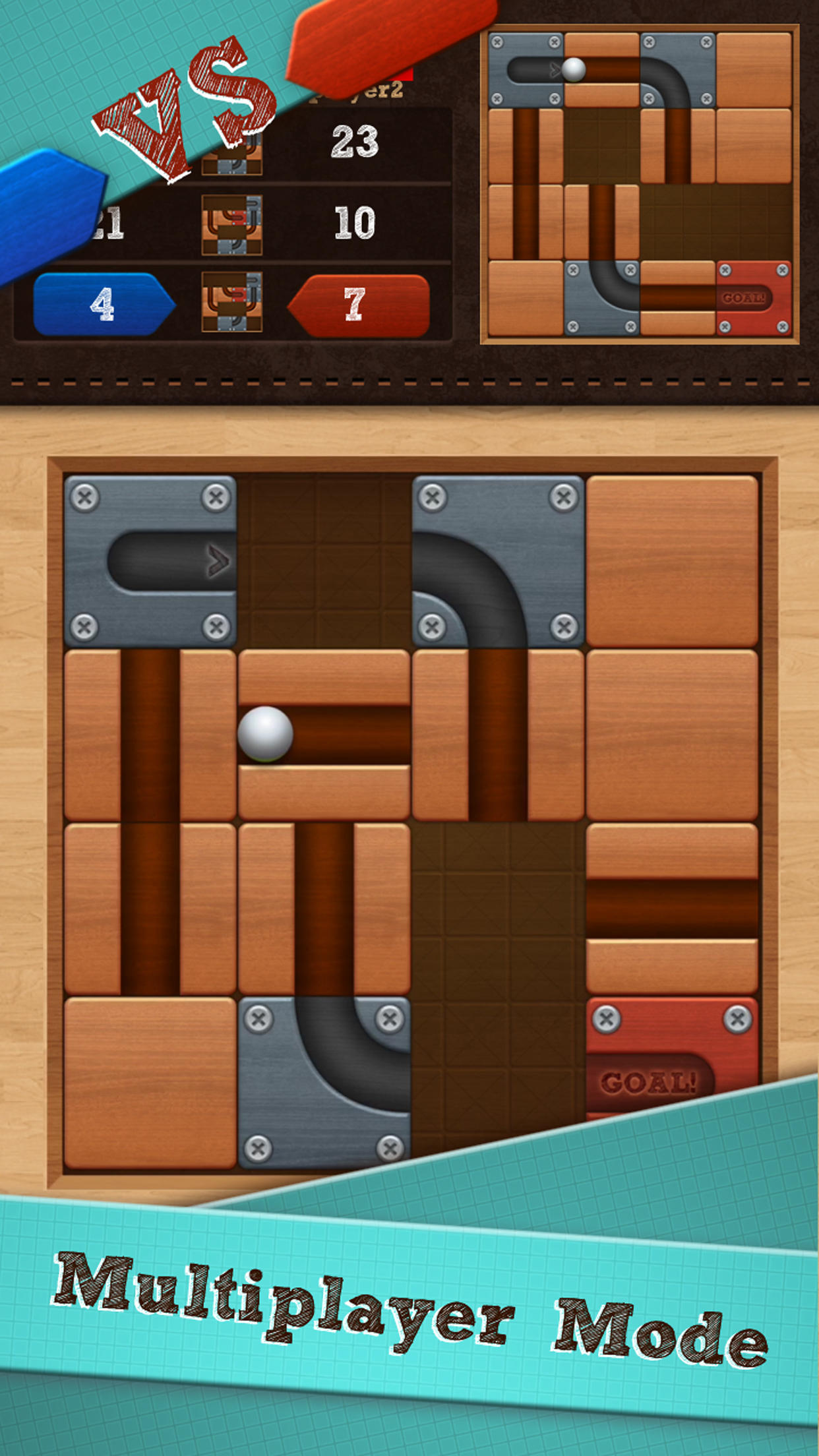Скриншот игры Roll the Ball® - slide puzzle