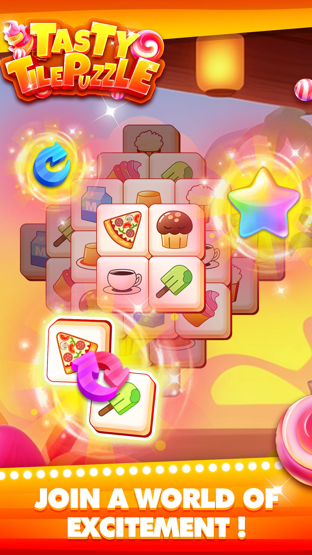 Screenshot of Tasty Tile Puzzle