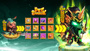 Pet Samkok - 3Q war Game Screenshot