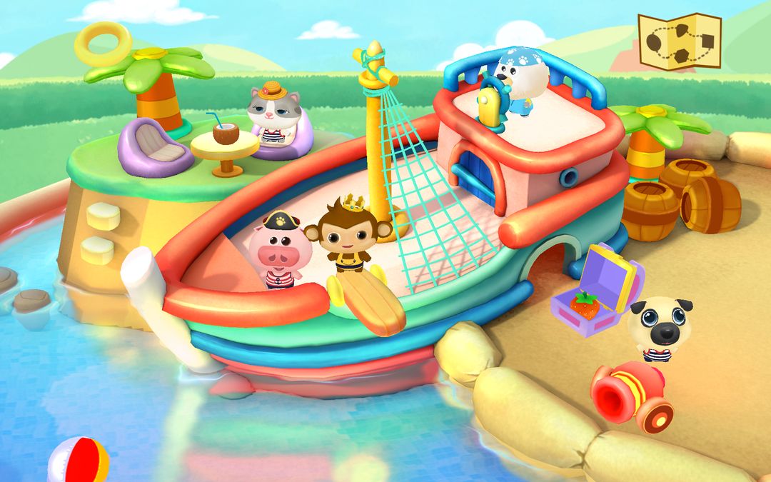 Dr. Panda's Swimming Pool screenshot game