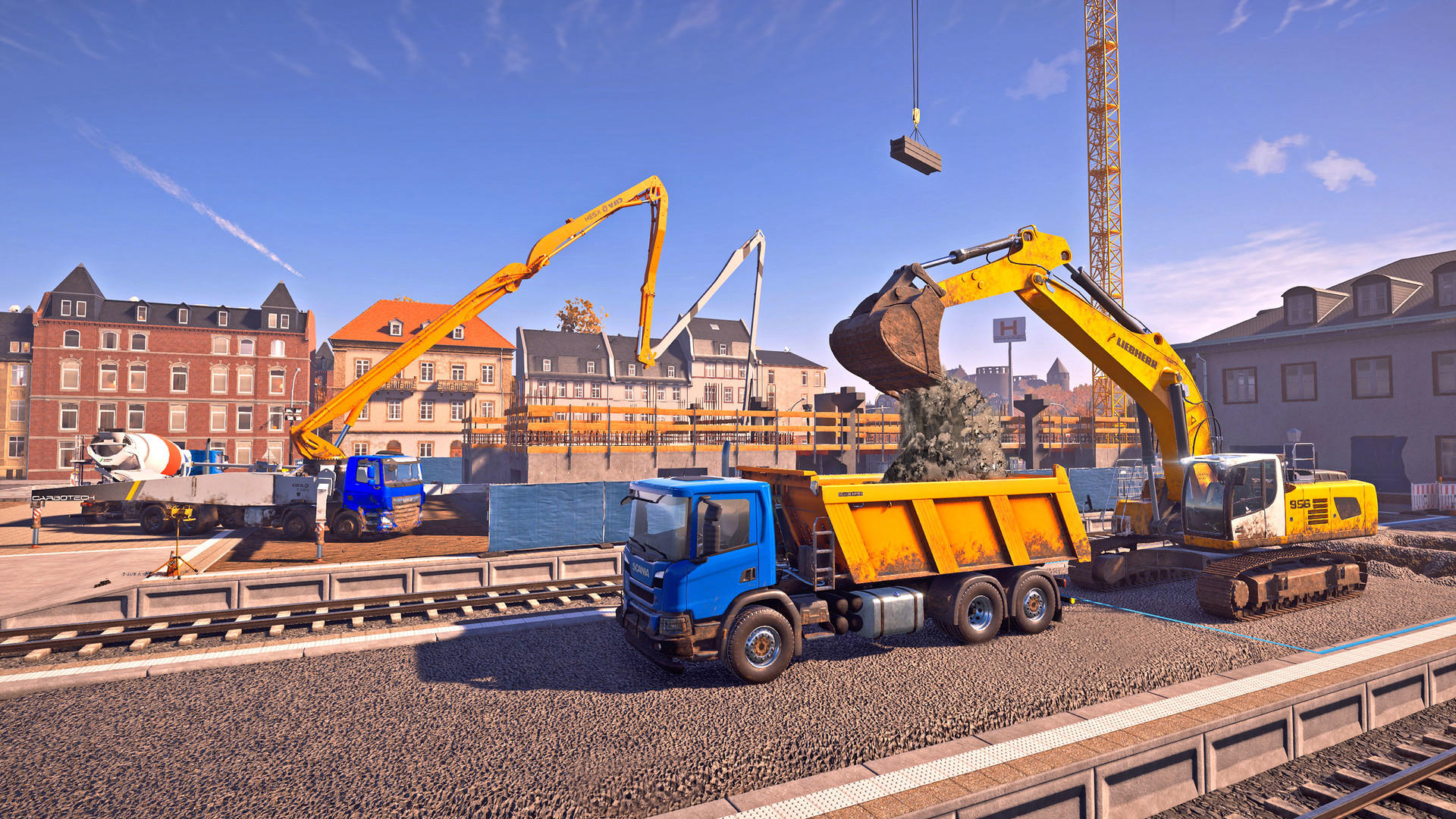 Construction Simulator Mobile Game Screenshot