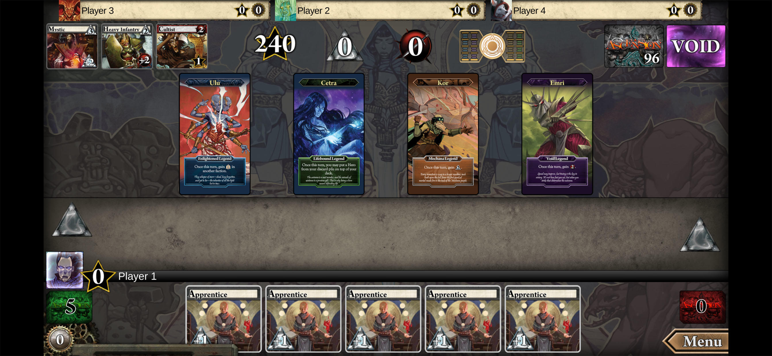 Captura de Tela do Jogo Ascension: Deckbuilding Game