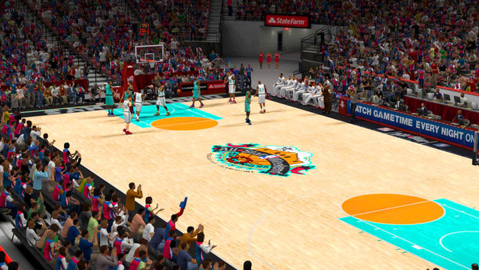 Future Basketball International 3D screenshot game