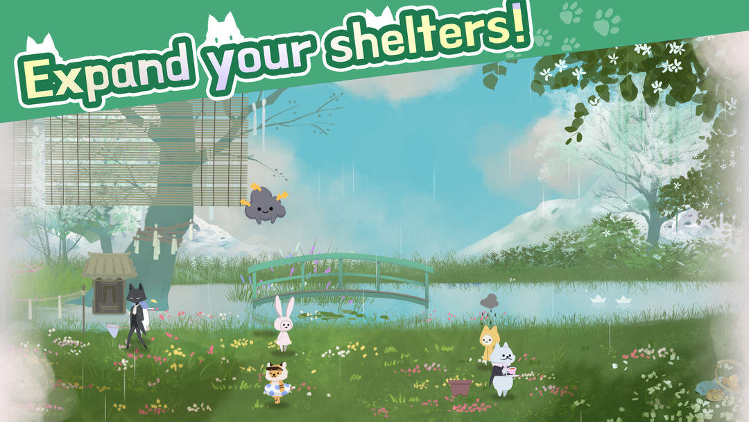 Cat Shelter and Animal Friends screenshot game