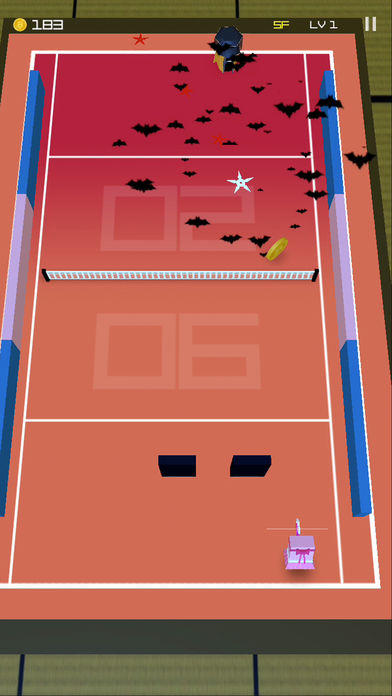 Ninja Tennis: Revenge of Pongのキャプチャ