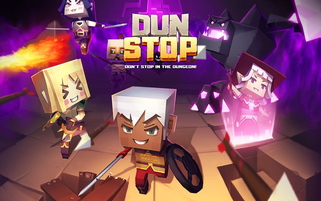 DUNSTOP! - 던전에서 멈추지마 : 캐주얼 액션 RPG 게임 스크린 샷