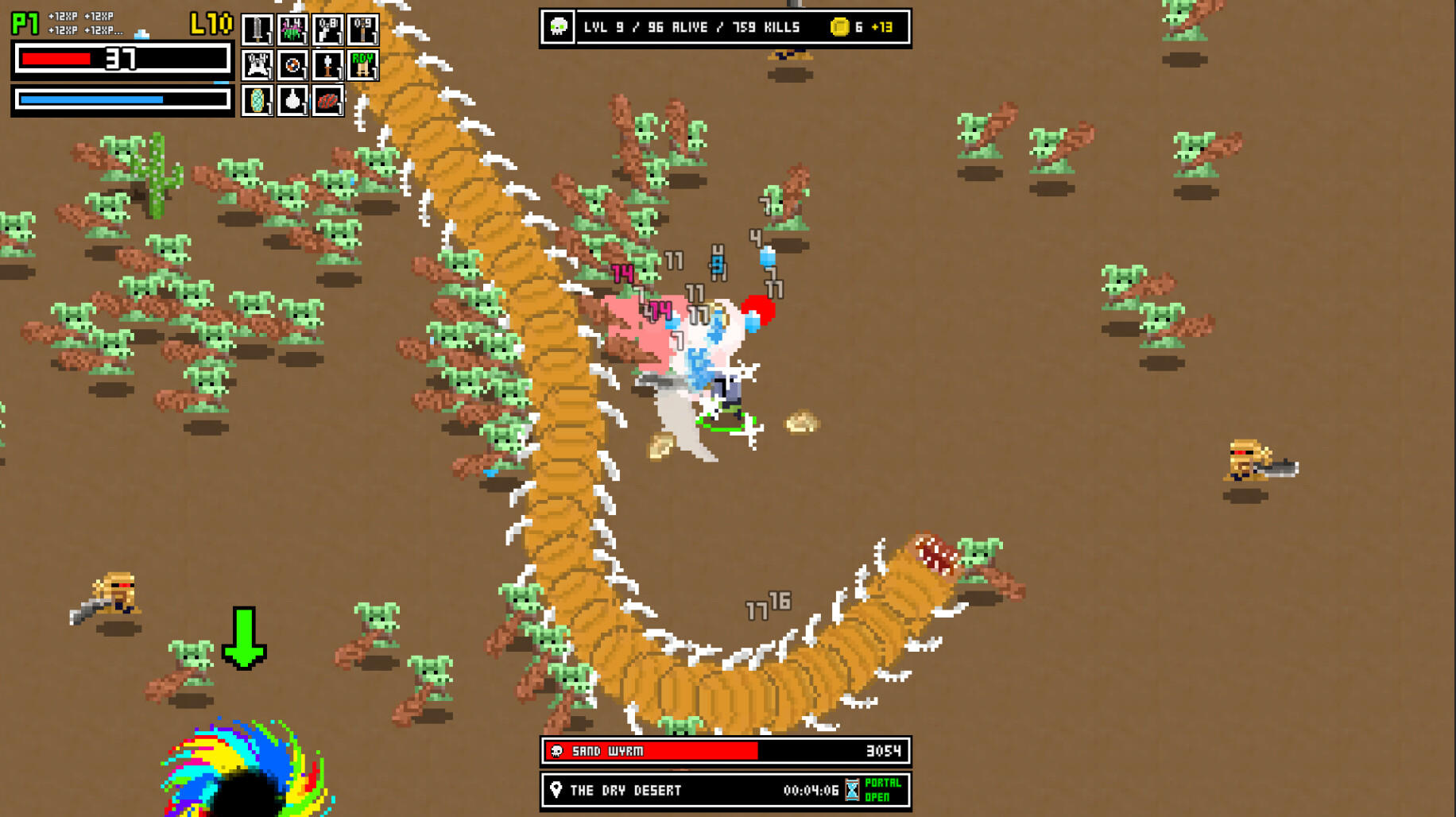 MONSTER GRINDER ULTRA Game Screenshot